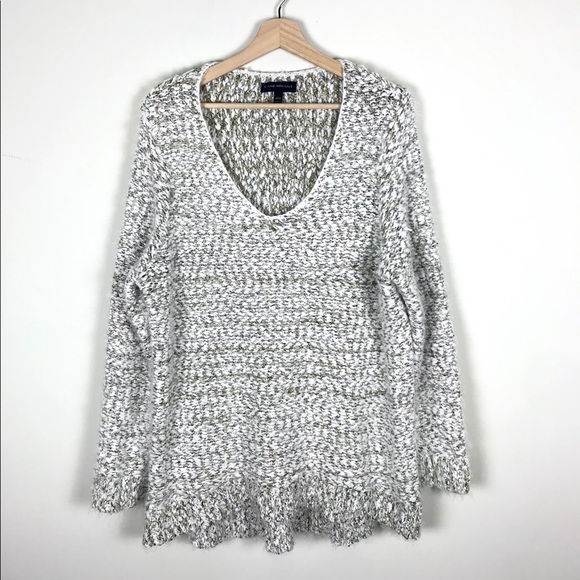 lane bryant white sweater